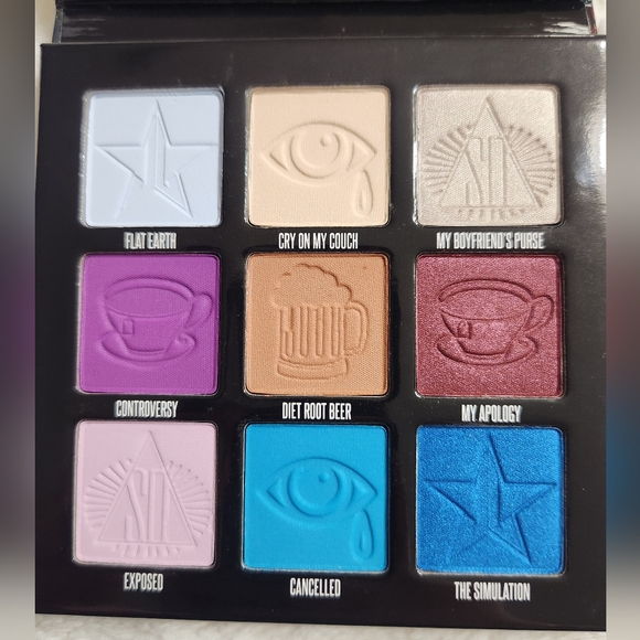 Jeffree Star x Shane Dawson Mini Controversy Eyeshadow Palette NIB - Picture 3 of 6